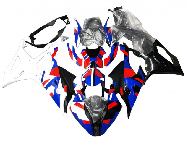 Carenados Moto BMW S1000RR 2019-2022 - Azul Rojo Blanco Baratos
