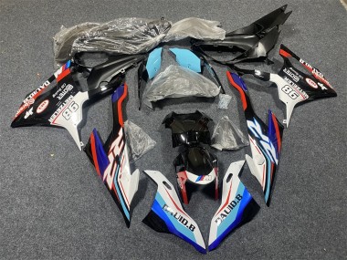 Carenados Moto BMW S1000RR 2019-2022 - Azul Blanco Rojo 98 Baratos