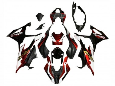 Carenados Moto BMW S1000RR 2019-2022 - Rojo Blanco Negro Baratos
