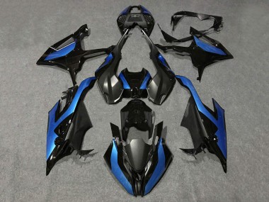 Carenados Moto BMW S1000RR 2019-2022 - Negro Azul Baratos