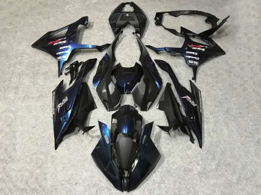 Carenados Moto BMW S1000RR 2019-2022 - Negro Azul Oscuro Baratos