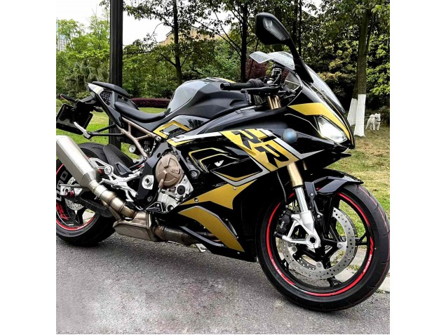 Carenado Moto BMW S1000RR 2019-2022 - Negro Oro Baratos