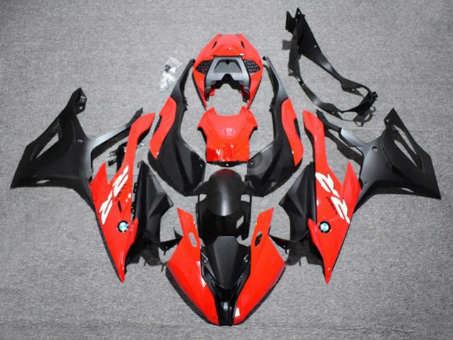 Carenado Moto BMW S1000RR 2019-2022 - Rojo Negro Baratos