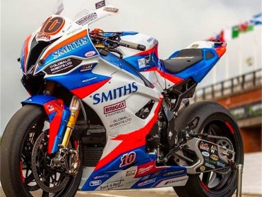 Carenados Moto BMW S1000RR 2019-2022 - Blanco Azul Rojo Smiths Baratos