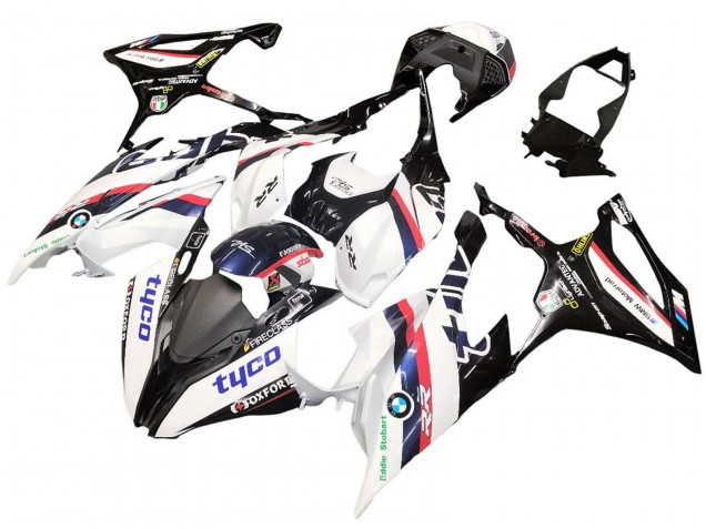 Carenados Moto BMW S1000RR 2019-2022 - Blanco Negro Rosa Oxford Baratos