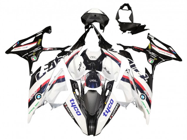 Carenados Moto BMW S1000RR 2019-2022 - Blanco Negro Rosa Oxford Baratos