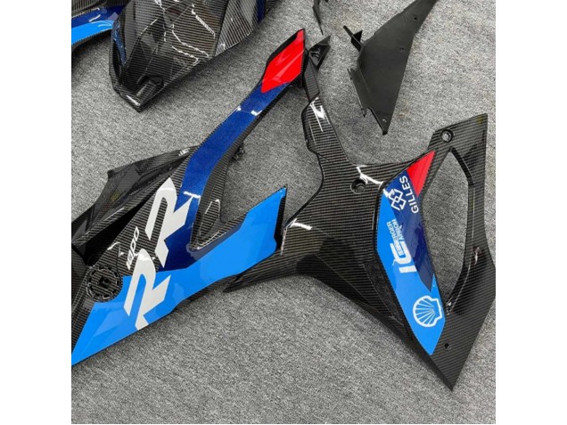 Carenados Moto BMW S1000RR 2019-2022 - Negro Azul Rojo FibraCarbono Baratos