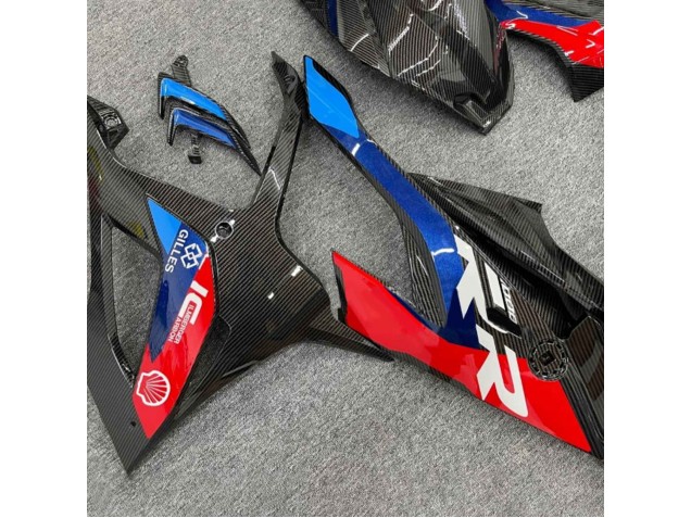 Carenados Moto BMW S1000RR 2019-2022 - Negro Azul Rojo FibraCarbono Baratos