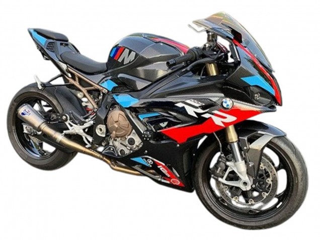 Carenados Moto BMW S1000RR 2019-2022 - Negro Azul Rojo FibraCarbono Baratos