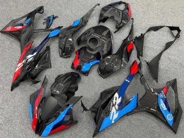 Carenados Moto BMW S1000RR 2019-2022 - Negro Azul Rojo FibraCarbono Baratos