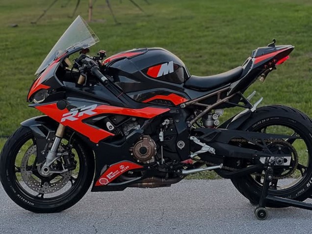 Carenados Moto BMW S1000RR 2019-2022 - Rojo Negro Baratos
