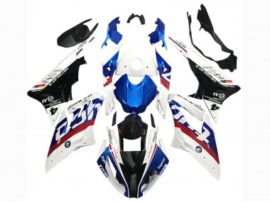 Carenados Moto BMW S1000RR 2017-2018 - Blanco Azul Rojo Negro Brillante Tyco Baratos