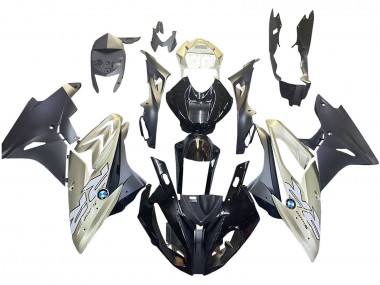 Carenados Moto BMW S1000RR 2017-2018 - Plata Negro Baratos