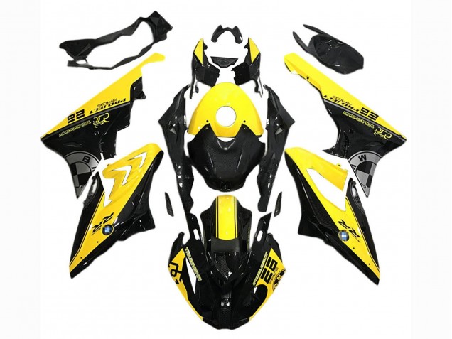 Carenados Moto BMW S1000RR 2017-2018 - Amarillo Negro Baratos