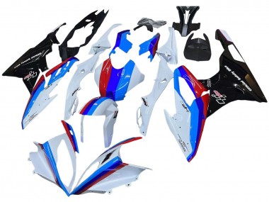 Kits Carenado Moto BMW S1000RR 2015-2016 - Blanco Rojo Azul Negro Brillante Baratos
