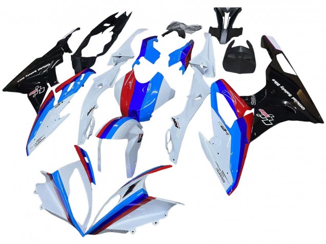 Kits Carenado Moto BMW S1000RR 2015-2016 - Blanco Rojo Azul Negro Brillante Baratos