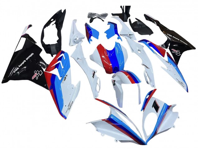 Kits Carenado Moto BMW S1000RR 2015-2016 - Blanco Rojo Azul Negro Brillante Baratos