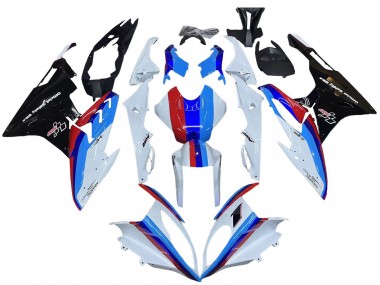 Kits Carenado Moto BMW S1000RR 2015-2016 - Blanco Rojo Azul Negro Brillante Baratos
