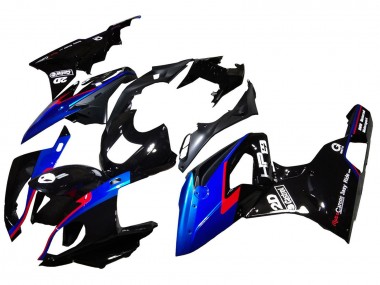 Carenados Moto BMW S1000RR 2015-2016 - Rojo Azul Negro Negro Brillante Baratos