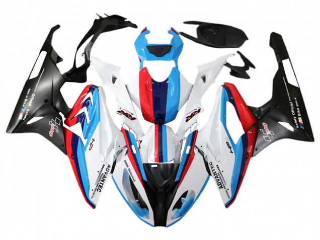 Carenado Moto BMW S1000RR 2015-2016 - Blanco Rojo Azul Negro Mate Baratos