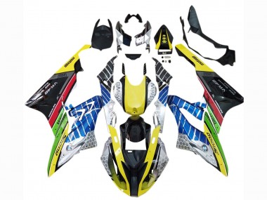 Carenados Moto BMW S1000RR 2015-2016 - Amarillo Azul Verde Rojo Negro VR 46 Baratos