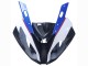 Carenados Moto BMW S1000RR 2015-2016 - Blanco Azul Negro FibraCarbono Baratos