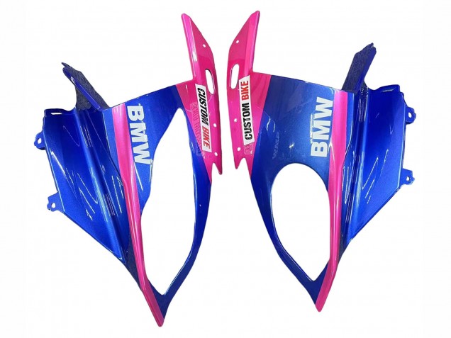Carenados Moto BMW S1000RR 2015-2016 - Rosa Azul Tiburón Baratos