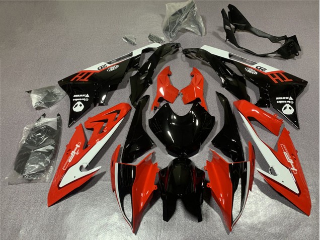 Carenados Moto BMW S1000RR 2015-2016 - Blanco Rojo Negro Brillante Baratos