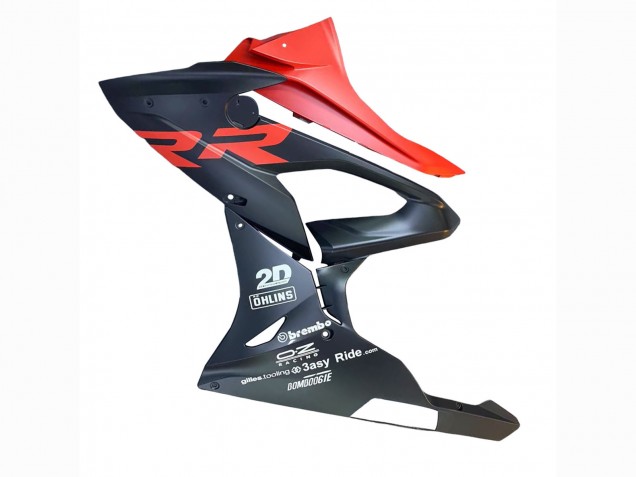 Carenados Moto BMW S1000RR 2015-2016 - Negro Mate Rojo Baratos