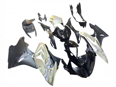 Carenado Moto BMW S1000RR 2015-2016 - Plata Negro Brillante Negro Mate Baratos