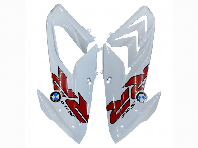 Carenados Moto BMW S1000RR 2015-2016 - Blanco Negro FibraCarbono Baratos