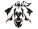 Carenados Moto BMW S1000RR 2015-2016 - Blanco Negro FibraCarbono Baratos