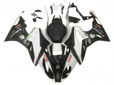 Carenados Moto BMW S1000RR 2015-2016 - Blanco Negro Mate HP Fiamm Baratos