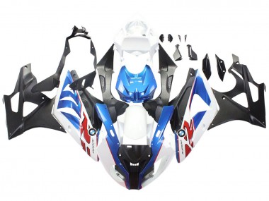 Carenados Moto BMW S1000RR 2009-2014 - Blanco Azul Negro Mate Baratos
