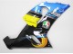 Carenados Moto Kawasaki ZX6R 2005-2006 - Azul Amarillo Negro Tiburón Baratos