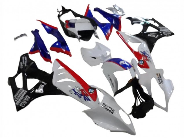 Carenados ABS BMW S1000RR 2009-2014 - Blanco Rojo Azul Negro Brillante Baratos