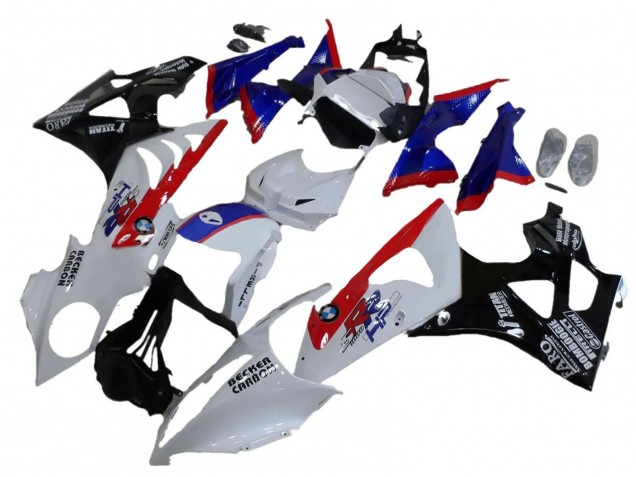 Carenados ABS BMW S1000RR 2009-2014 - Blanco Rojo Azul Negro Brillante Baratos