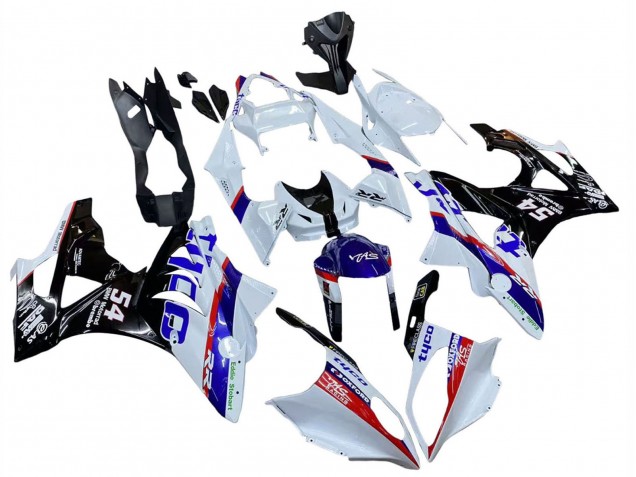 Carenados Moto BMW S1000RR 2009-2014 - Blanco Rojo Azul Negro Tyco Baratos