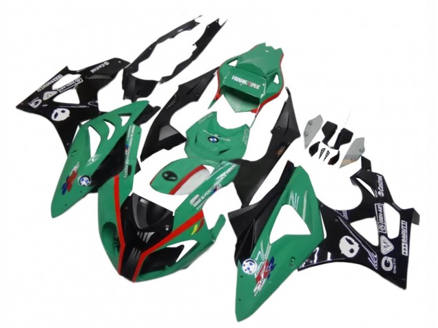 Carenados Moto BMW S1000RR 2009-2014 - Verde Rojo Negro Baratos