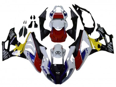 Carenados Moto BMW S1000RR 2009-2014 - Blanco Rojo Amarillo Negro Castrol Baratos