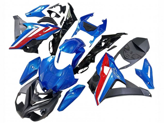 Carenados Moto BMW S1000R 2014-2016 - Azul Rojo Baratos