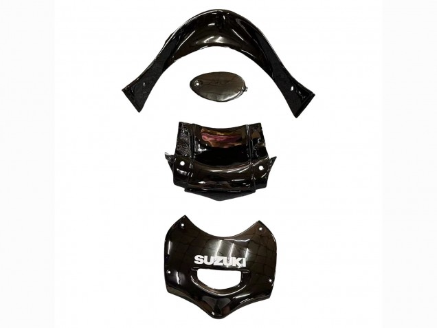 Carenados Moto Suzuki GSX600F/GSX750F 2004-2006 - Negro Brillante Rojo Llama Baratos