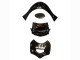 Carenados Moto Suzuki GSX600F/GSX750F 2004-2006 - Negro Brillante Rojo Llama Baratos
