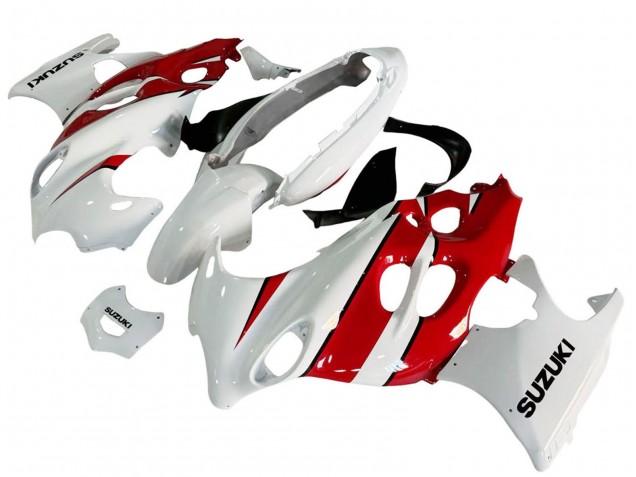 Carenados Moto Suzuki GSX600F/GSX750F 2004-2006 - Blanco Rojo Baratos