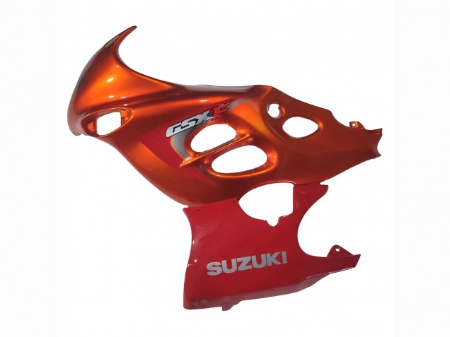 Carenados Moto Suzuki GSX600F/GSX750F 2004-2006 - Burnt Naranja Blanco Logo Baratos