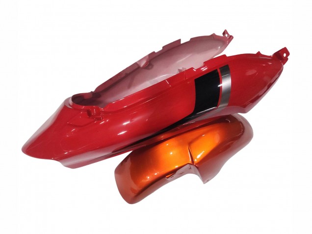 Carenados Moto Suzuki GSX600F/GSX750F 2004-2006 - Burnt Naranja Blanco Logo Baratos