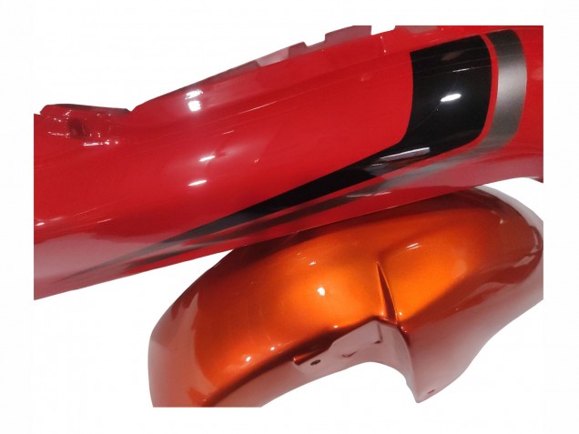 Carenados Moto Suzuki GSX600F/GSX750F 2004-2006 - Burnt Naranja Blanco Logo Baratos