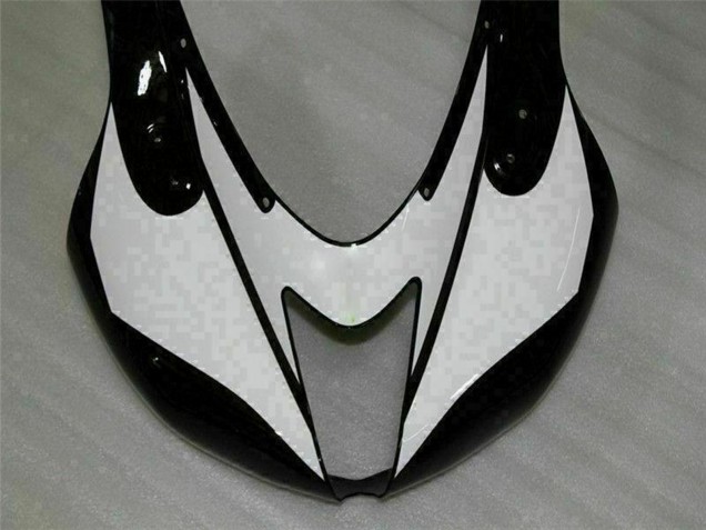 Carenados Moto Kawasaki ZX6R 2007-2008 - Negro Blanco Baratos