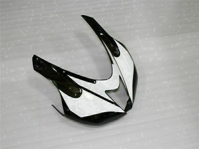 Carenados Moto Kawasaki ZX6R 2007-2008 - Negro Blanco Baratos
