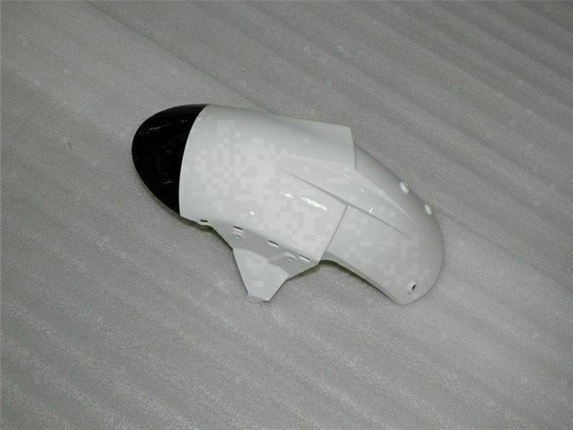 Carenados Moto Kawasaki ZX6R 2007-2008 - Negro Blanco Baratos